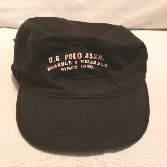 U.S. Polo Assn. Accessories - Vintage US Polo ASSN Adult Army Style Hat Cap Y2K